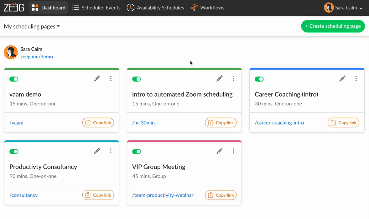 How to Customize the Event Confirmation Page? - Zeeg
